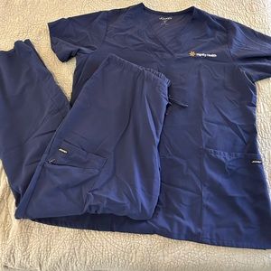 Jockey Navy XL Scrub Set